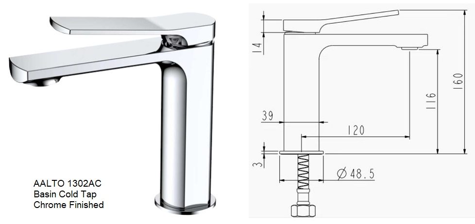 600mm PVC Vanity Cabinet EBC-6047 view 6