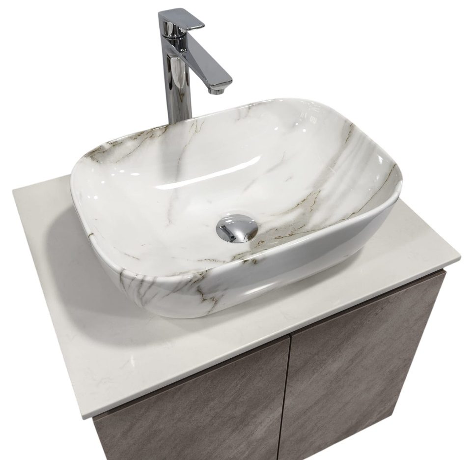 BATHAR 600mm PVC Vanity Cabinet PBC-6047C