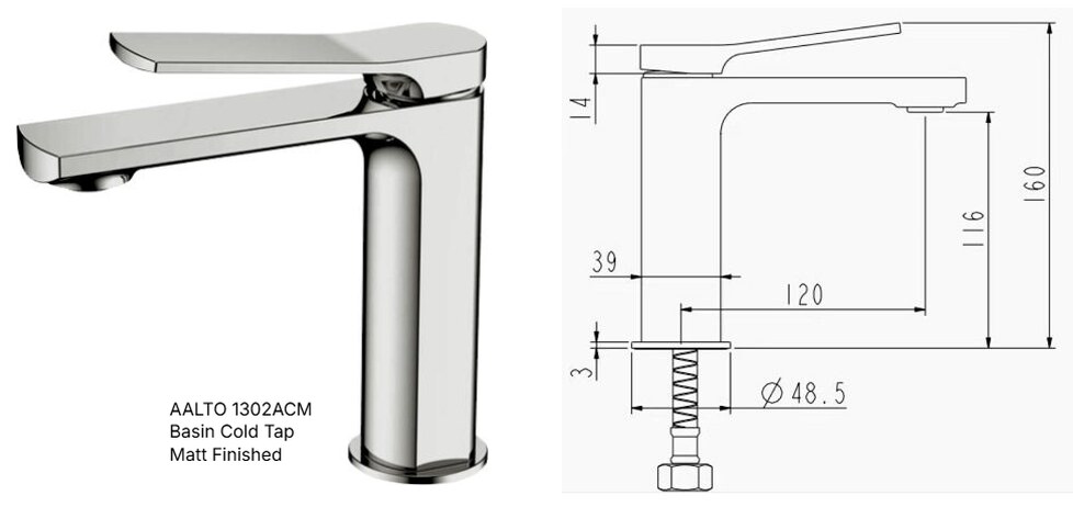 600mm PVC Vanity Cabinet EBC-6047 view 5