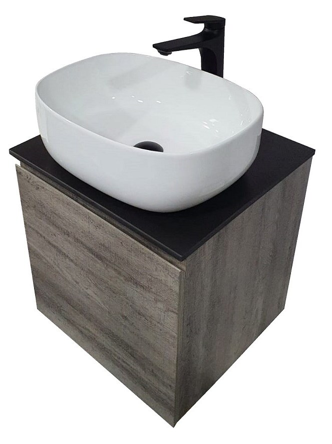 DUSCHE 500mm PVC Vanity Cabinet With Counter Top Sink D5103C view 2