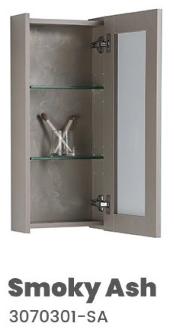CUBI 300mm PVC Mirror Cabinet 3070301 view 6
