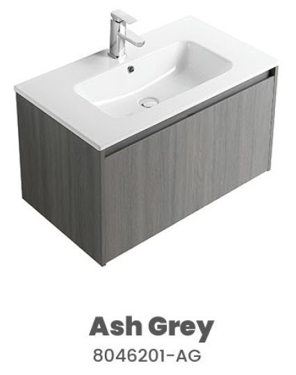 CUBI 800mm PVC Bathroom Vanity Cabinet GAIA 8046201 view 13