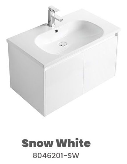 CUBI 800mm PVC Bathroom Vanity Cabinet GAIA 8046201 view 6