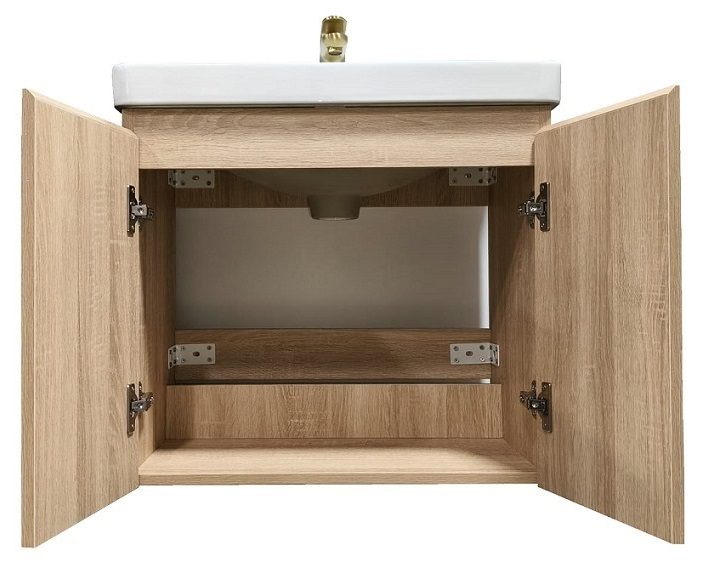 BATHAR 600mm PVC Vanity Cabinet With Small Depth PBC-6040 view 2