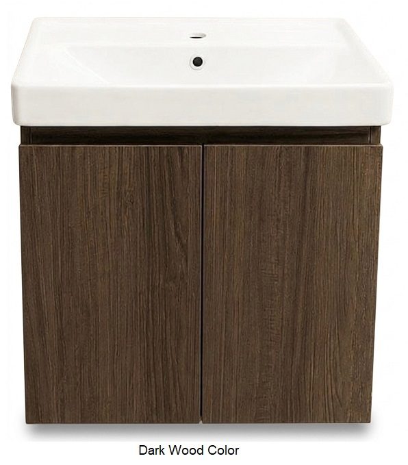 BATHAR 600mm PVC Vanity Cabinet With Small Depth PBC-6040 view 6