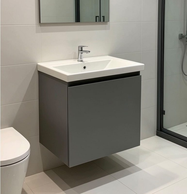 BATHAR 500mm PVC Vanity Cabinet With Small Depth PBC-5040