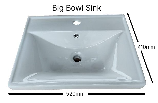 BATHAR 500mm PVC Vanity Cabinet With Small Depth PBC-5040 view 2