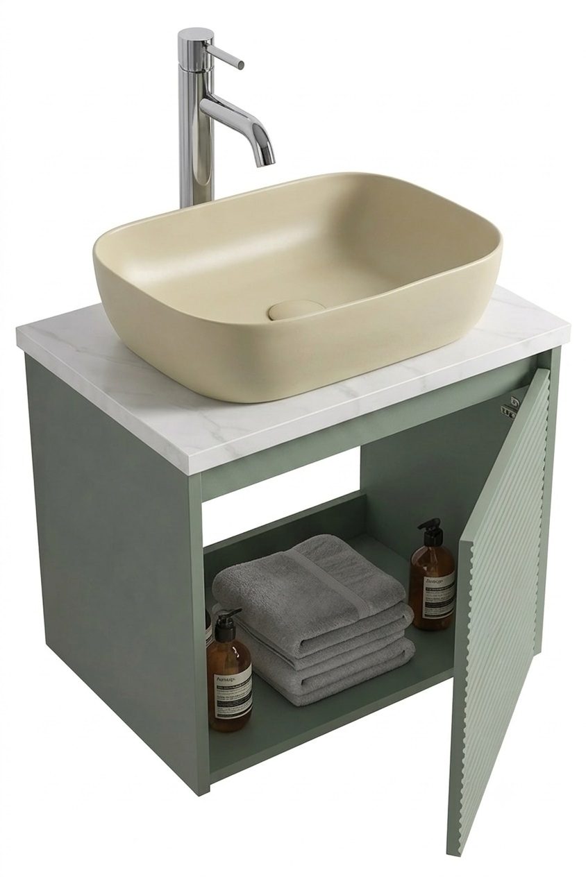 CUBI 500mm Counter Top Vanity Cabinet REED 5040111C view 3
