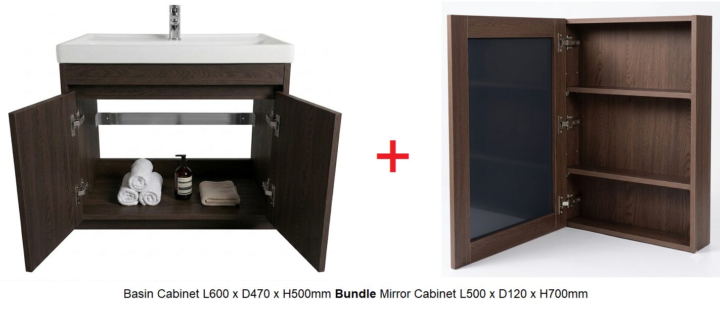 600mm PVC Vanity Cabinet EBC-6047