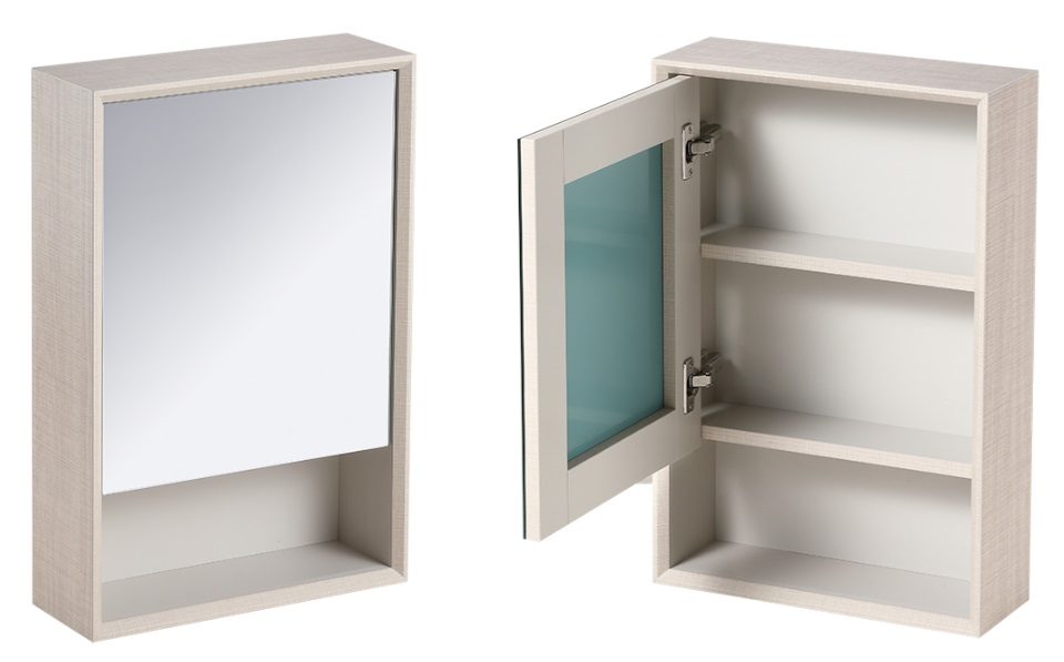 RUBINE PVC Mirror Cabinet RMC-ACO-4060D1S1