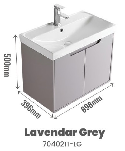 CUBI 700mm PVC Vanity Cabinet NEO 7040211 view 4