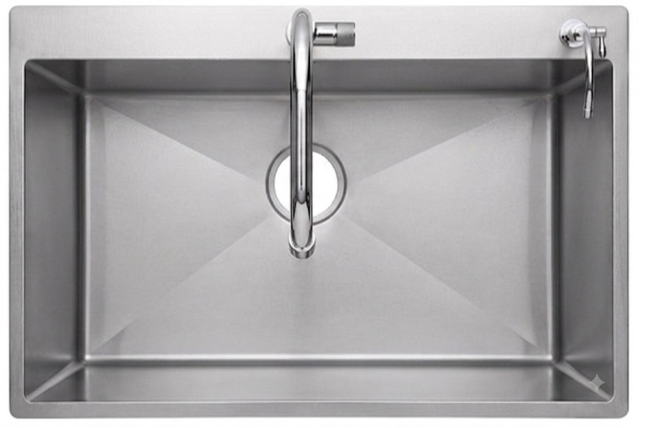 BATHAR 800mm Stainless Steel Kitchen Sink KS-8052SS
