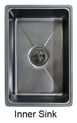 BATHAR Stainless Steel Workstation Kitchen Sink KS-6848NHC GM view 7
