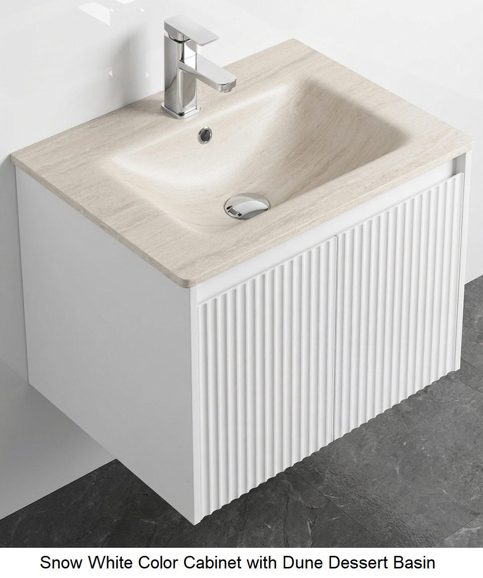 CUBI 600mm PVC Vanity Cabinet COVE 6046101