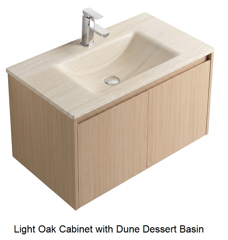 CUBI 800mm PVC Bathroom Vanity Cabinet GAIA 8046201