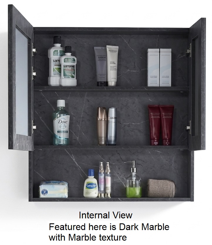 NOBEL PVC Mirror Cabinet MCB-811 view 2