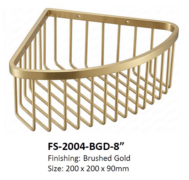 NOBEL Bathroom Corner Shampoo Basket 8 Inch & 10 Inch view 4