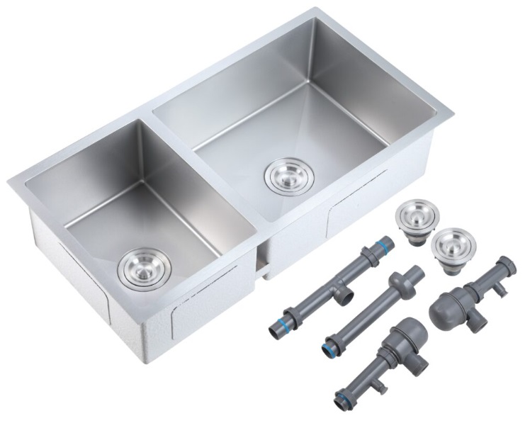 RUBINE Stainless Steel Nano Kitchen Sink - KNX 860-86U-SS view 3