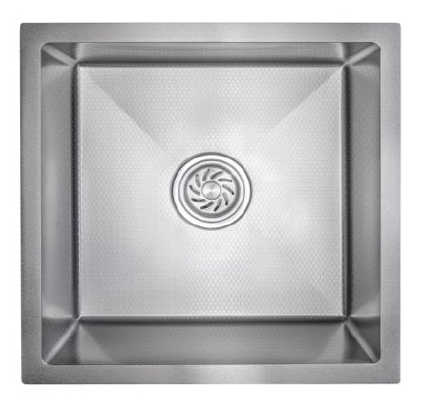 BOSHSINI 304 Stainless Steel Nano + Honey Comb Kitchen Sink BSQ 4545NHC view 2