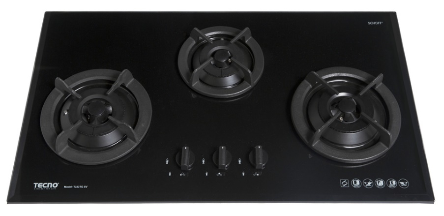 TECNO Cooker Hob T333TG SV view 2