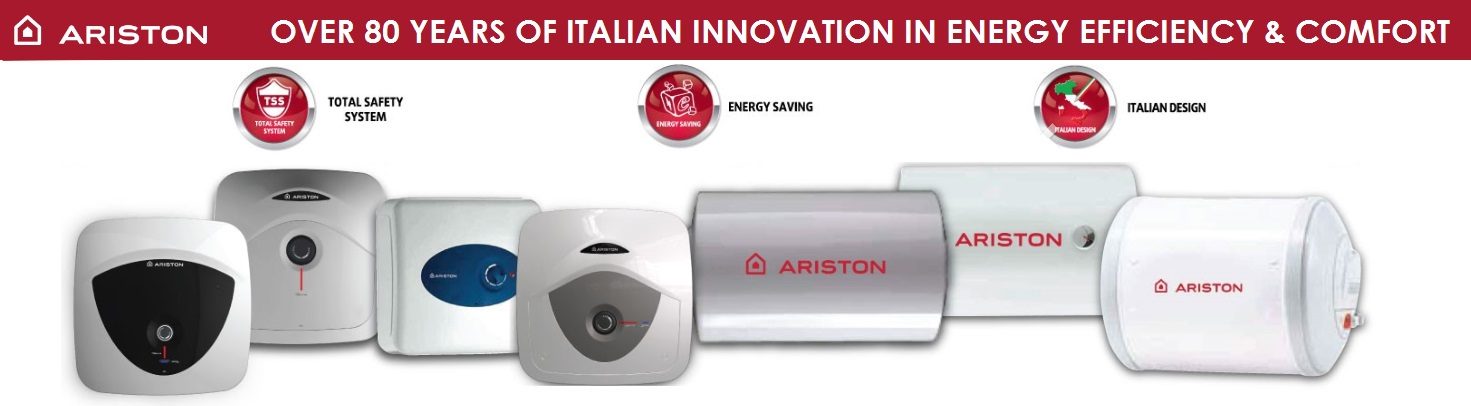 ARISTON Storage Water Heater PRO R Slim 30 - 30 Litres