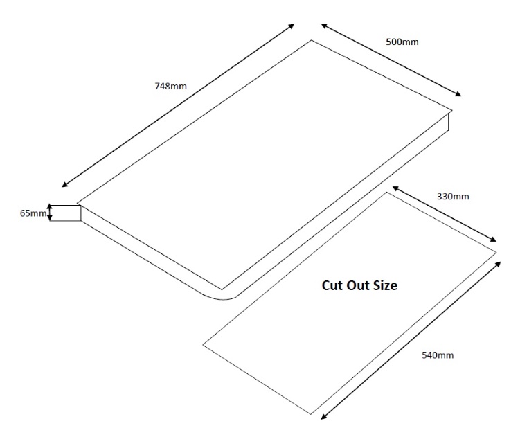 TECNO Stainless Steel Cooker Hob SR 828SV view 6