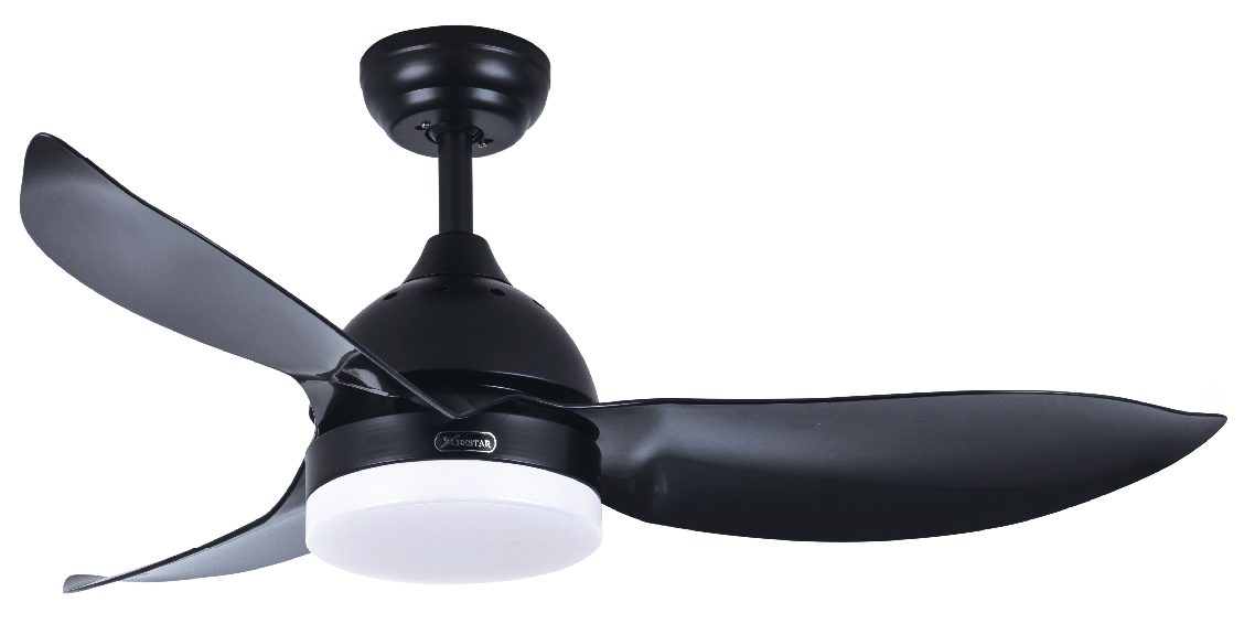 BESTAR Ceiling Fan Raptor 48 Inch With LED Light view 3