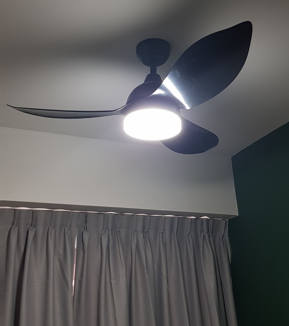 BESTAR Ceiling Fan Raptor 48 Inch With LED Light view 6