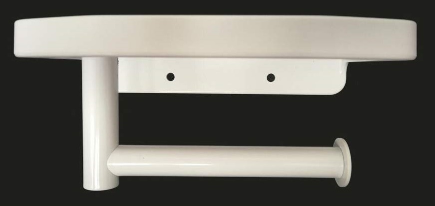DUBELL ABS Paper Holder With Tray D-007 Black & White Color view 5