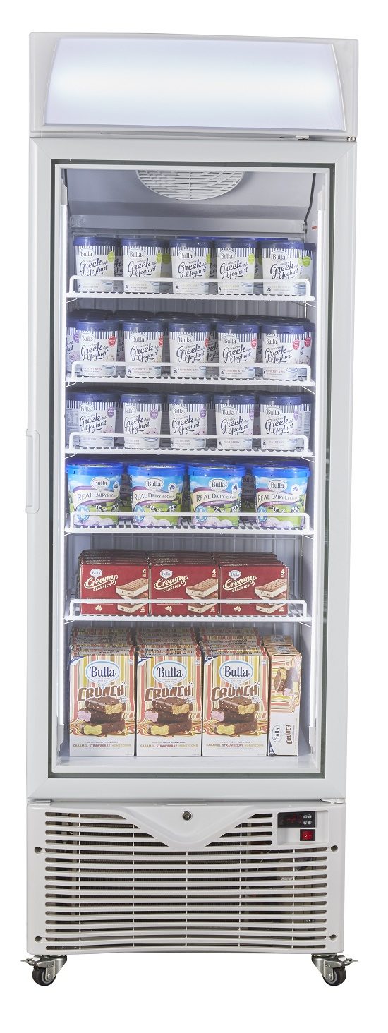 KADEKA Upright Showcase Freezer KSF-450W - 430 Litres