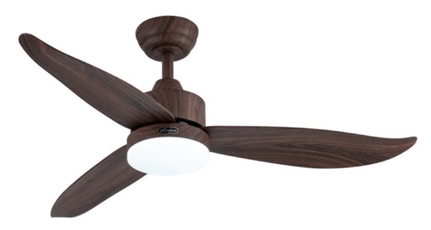 BESTAR DC Motor Ceiling Fan With LED Light - Razor 46 Inch Black & White Color view 3