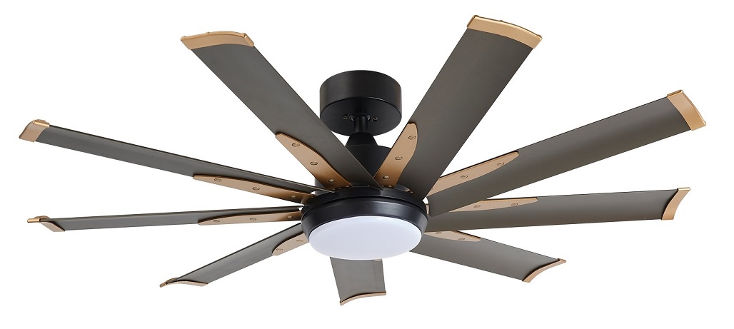 FANCO E-Lite DC Motor Ceiling Fan With LED Light - 60 Inch view 2