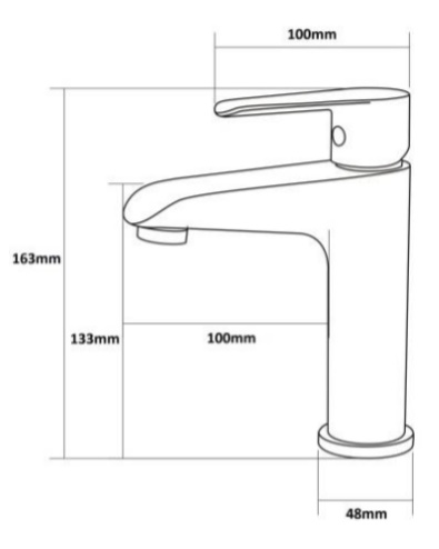 BOSHSINI Basin Cold Water Tap BS-901 view 2