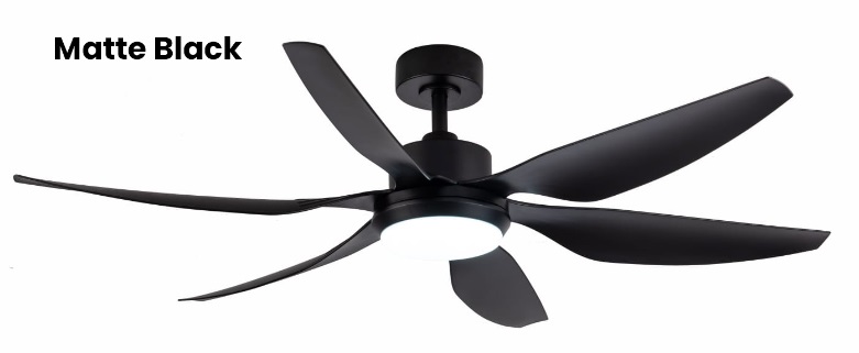 FANCO HELI 56 Inch DC Motor Ceiling Fan - Madeira Color view 4