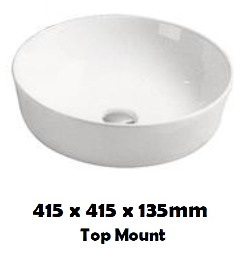 BARON Counter Top Ceramic Basin A428