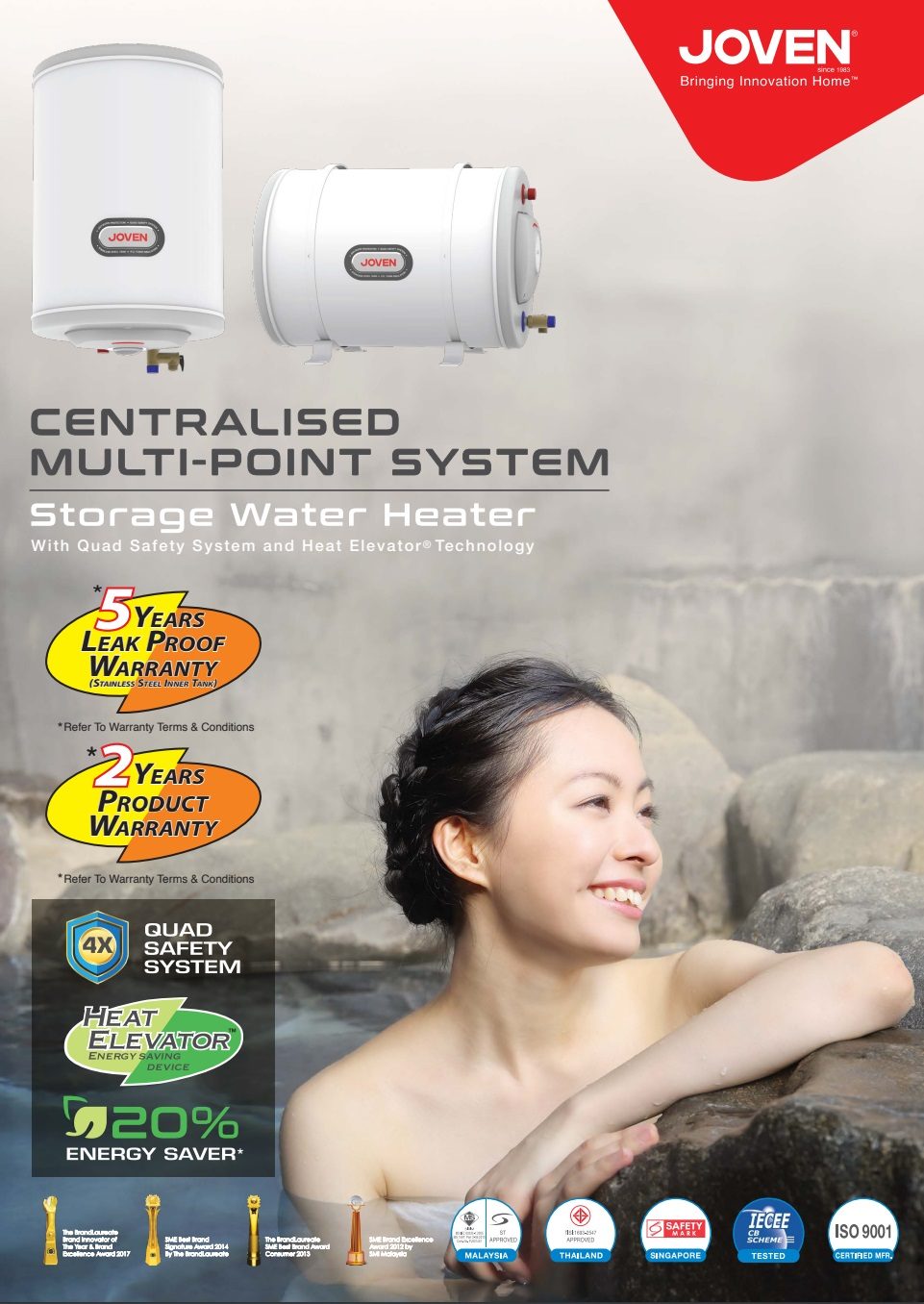 JOVEN JSH 25 Storage Water Heater - 25 Litre
