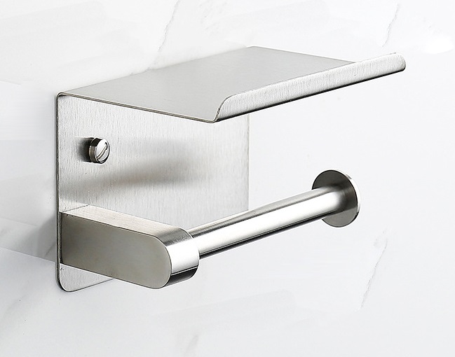 BATHAR Stainless Steel Paper Holder With Tray BPH-1310 view 2