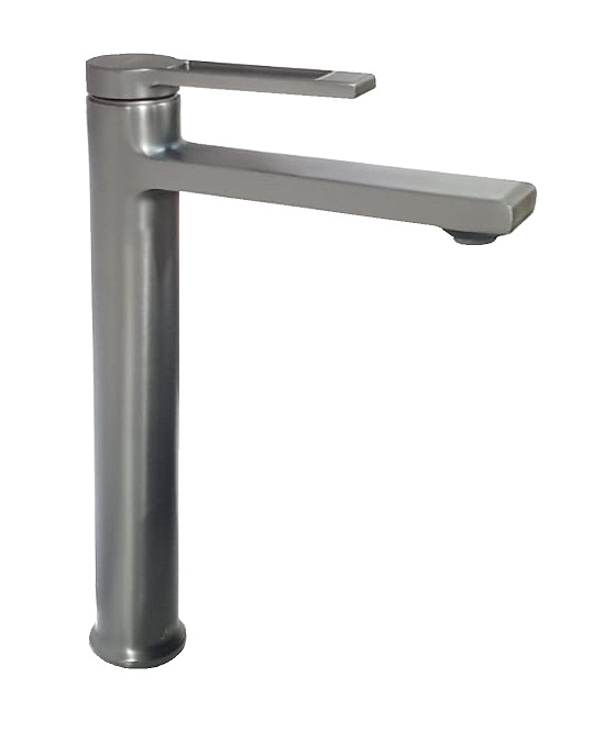 NOBEL N-6662T-GM Tall Basin Mixer Tap - Gun Metal Finished