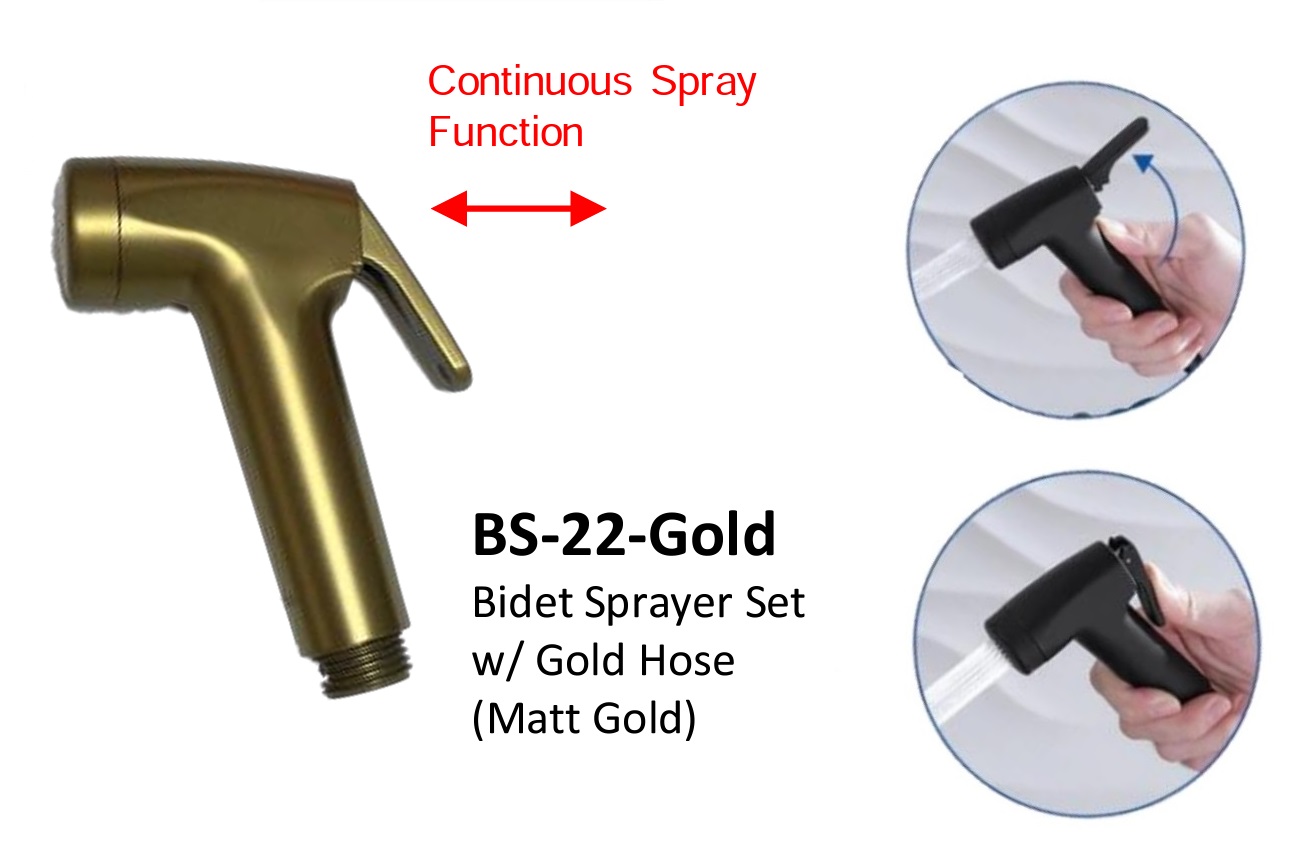 NOBEL Bidet Sprayer BS-22-Gold
