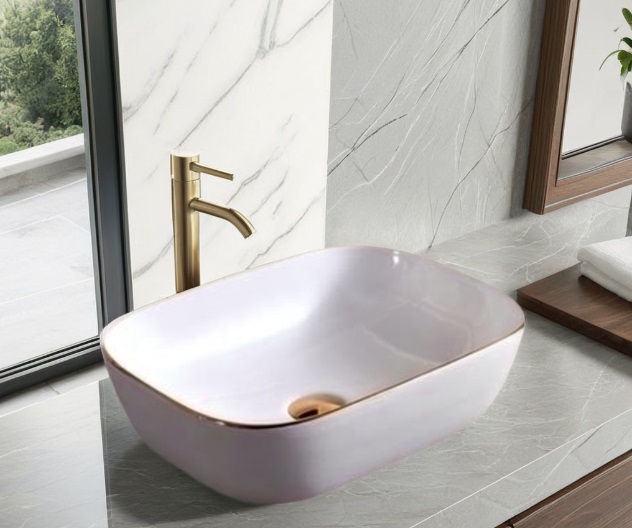 460MM Counter Top Ceramic Basin C-6023 view 2