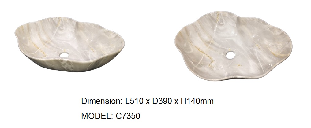 510MM Counter Top Art Basin C-7350