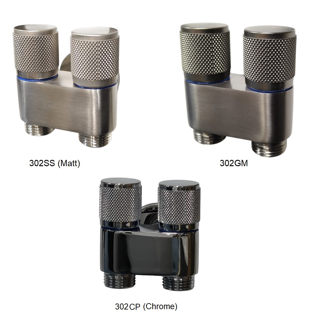 Stainless Steel 2-Way Angle Valve 302