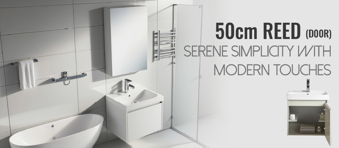 CUBI 500mm PVC Vanity Cabinet REED 5040111