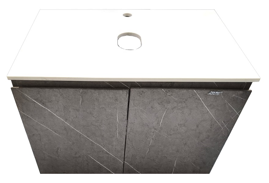 700MM PVC Cabinet With Marble Top Display Clearance view 2
