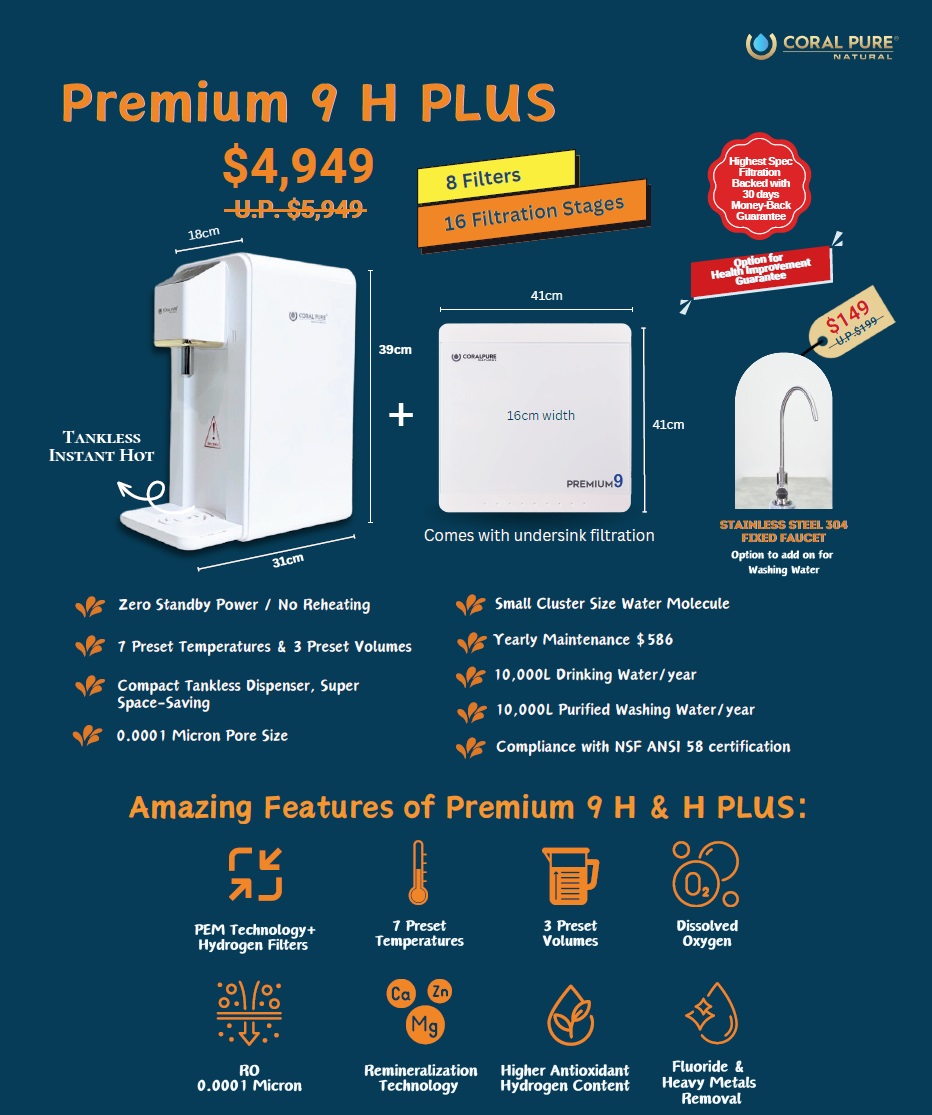 CORAL PURE Premium 9 H Plus
