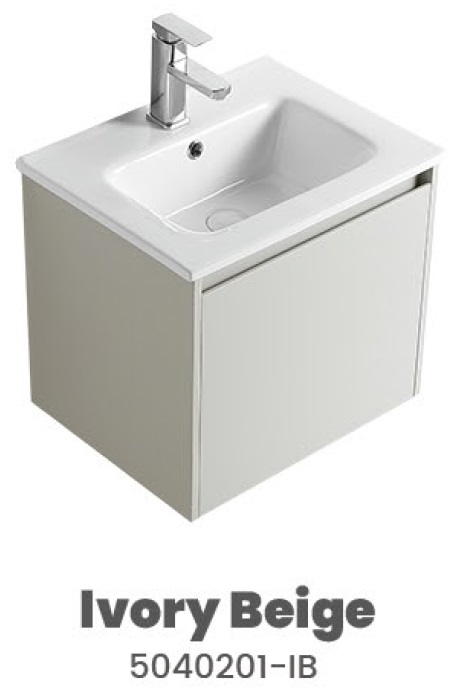 CUBI 500mm PVC Vanity Cabinet GAIA 5040201 view 3