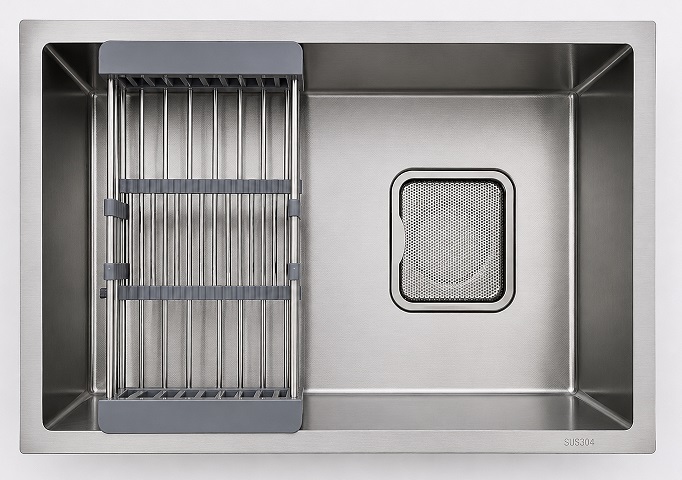 680mm Stainless Steel Kitchen Sink KS-6845LN SS