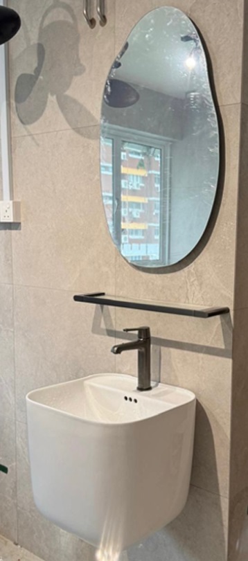 AALTO Wall Hung Wash Basin 8201 view 3