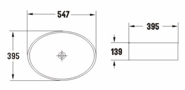 AALTO Counter Top Wash Basin 78547 view 4