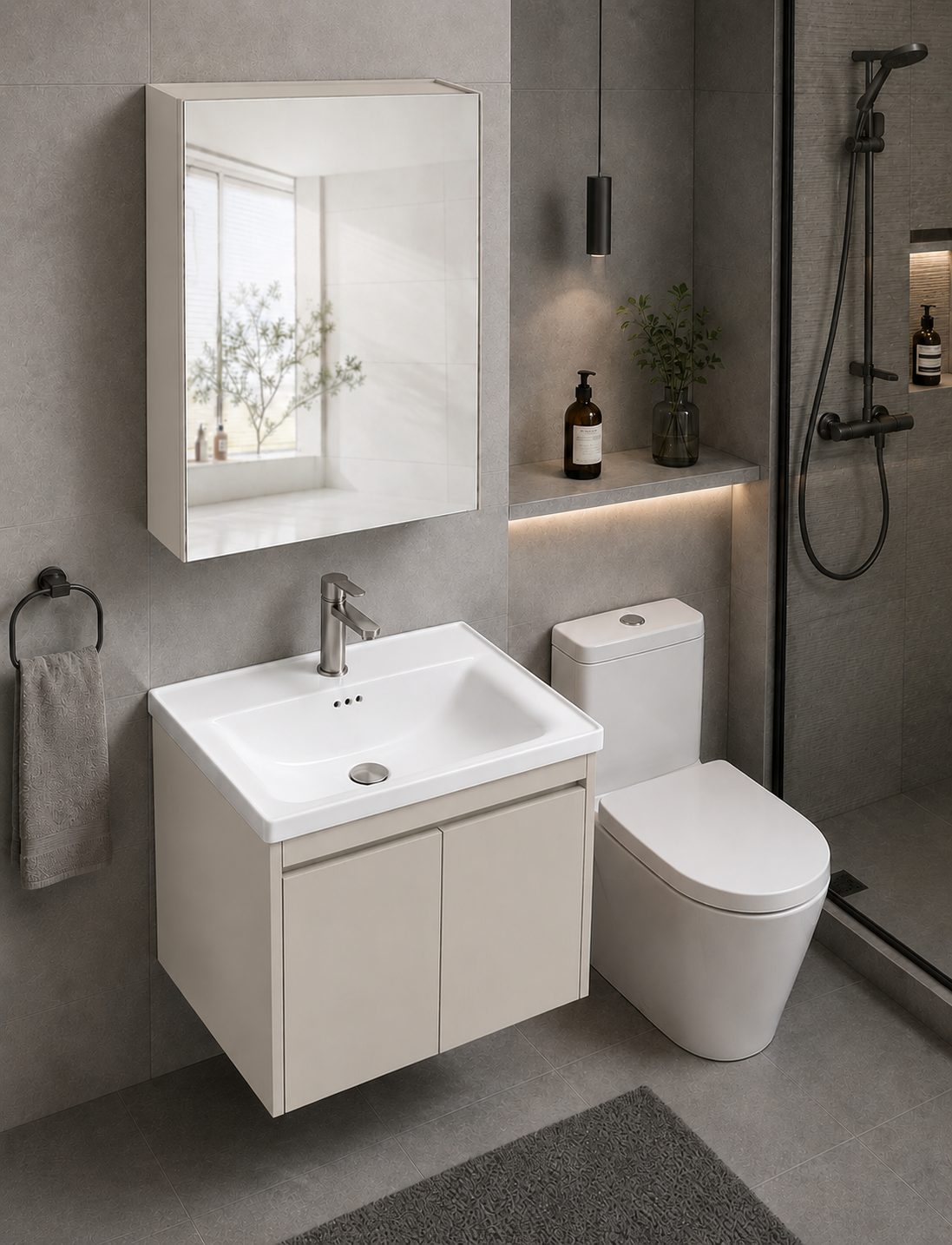500mm PVC Vanity Cabinet EBC-5040